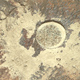 A Martian rock that has been abraded by the Perseverance rover. Image taken on November 7, 2021.
